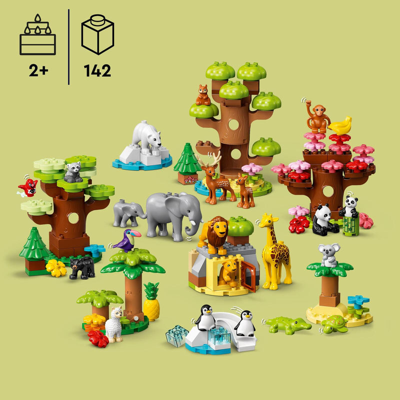 LEGO® DUPLO Wilde Tiere der Welt 10975