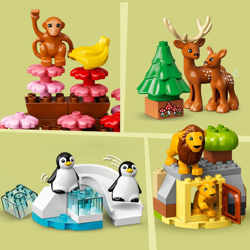 LEGO® DUPLO Wilde Tiere der Welt 10975