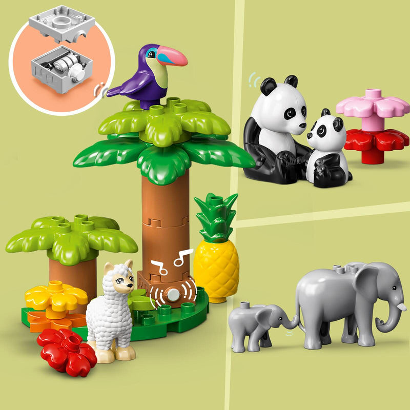 LEGO® DUPLO Wilde Tiere der Welt 10975