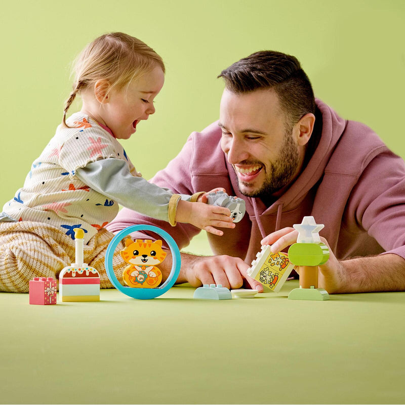 LEGO® DUPLO Mein erstes Hündchen & Kätzchen - mit Ton 10977
