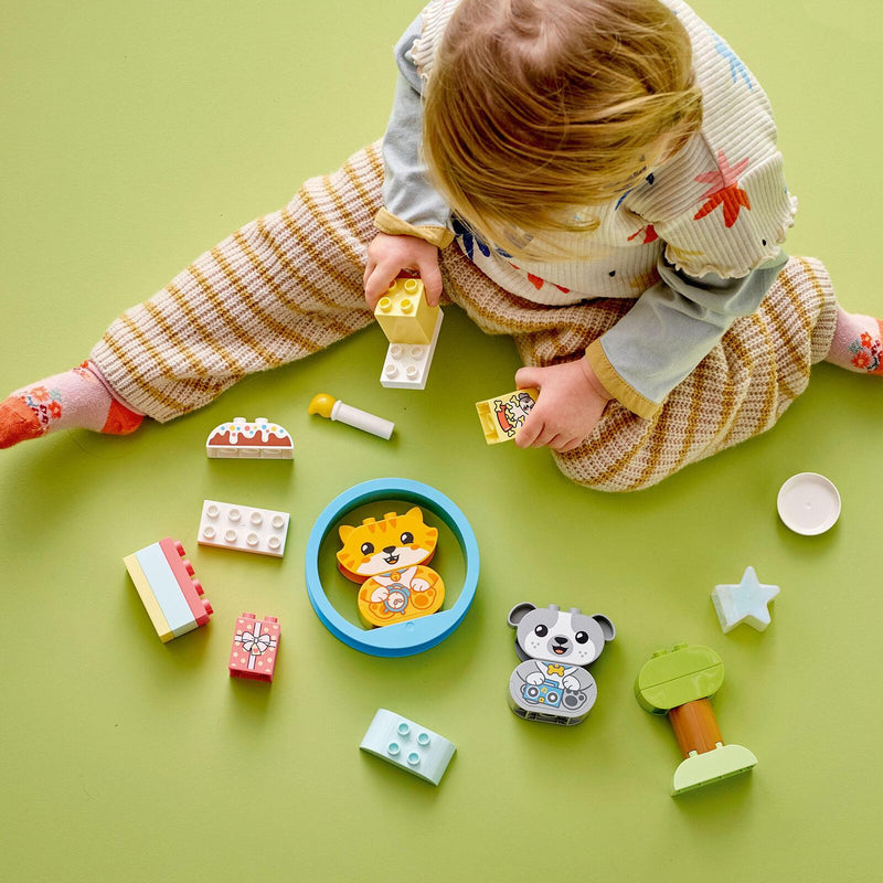 LEGO® DUPLO Mein erstes Hündchen & Kätzchen - mit Ton 10977