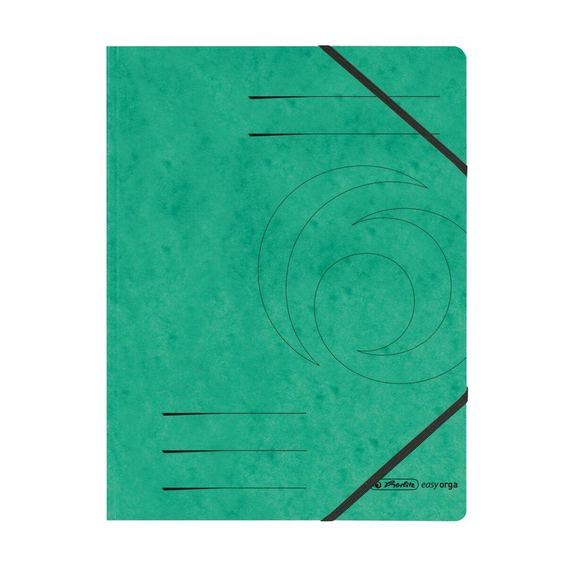 herlitz Eckspanner easy orga DIN A4 grün - 5 Stück