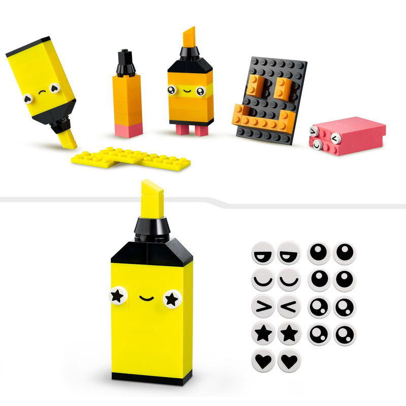LEGO® Classic Neon Kreativ-Bauset 11027