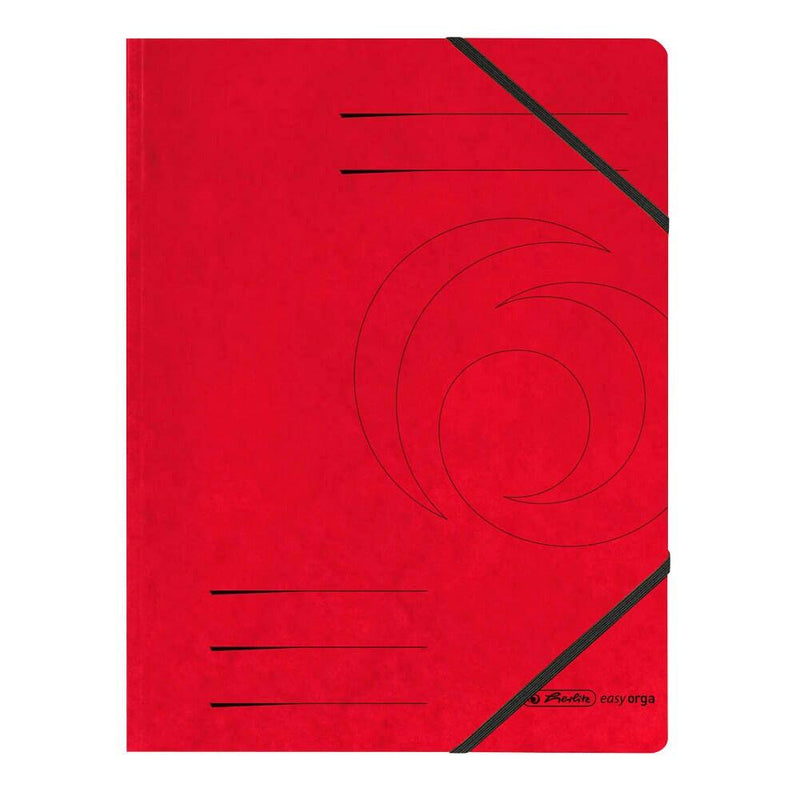 herlitz Eckspanner easy orga DIN A4 rot - 5 Stück