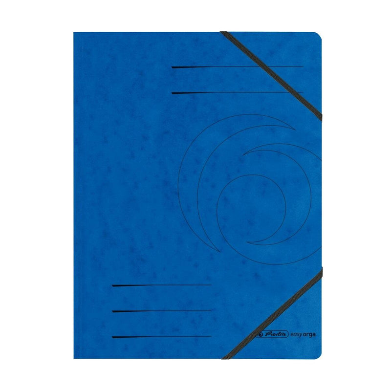 herlitz Eckspanner A4 blau - 5er Pack