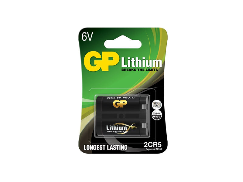 GP Photo Lithium Kamera Akku - 2CR5