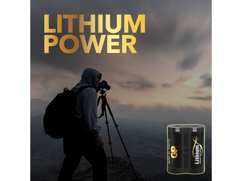 GP Photo Lithium Kamera Akku - 2CR5