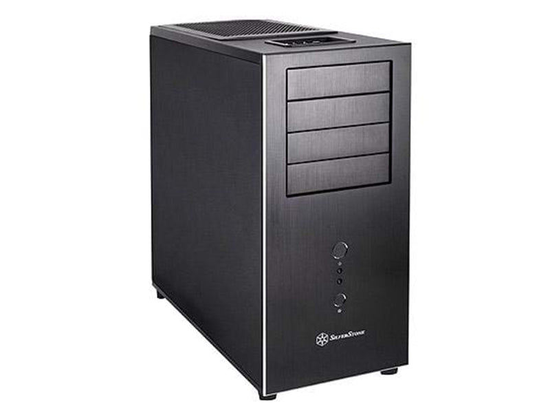 SilverStone Temjin TJ04B-E - Schwarz - Gehäuse - Miditower