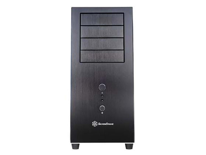 SilverStone Temjin TJ04B-E - Schwarz - Gehäuse - Miditower