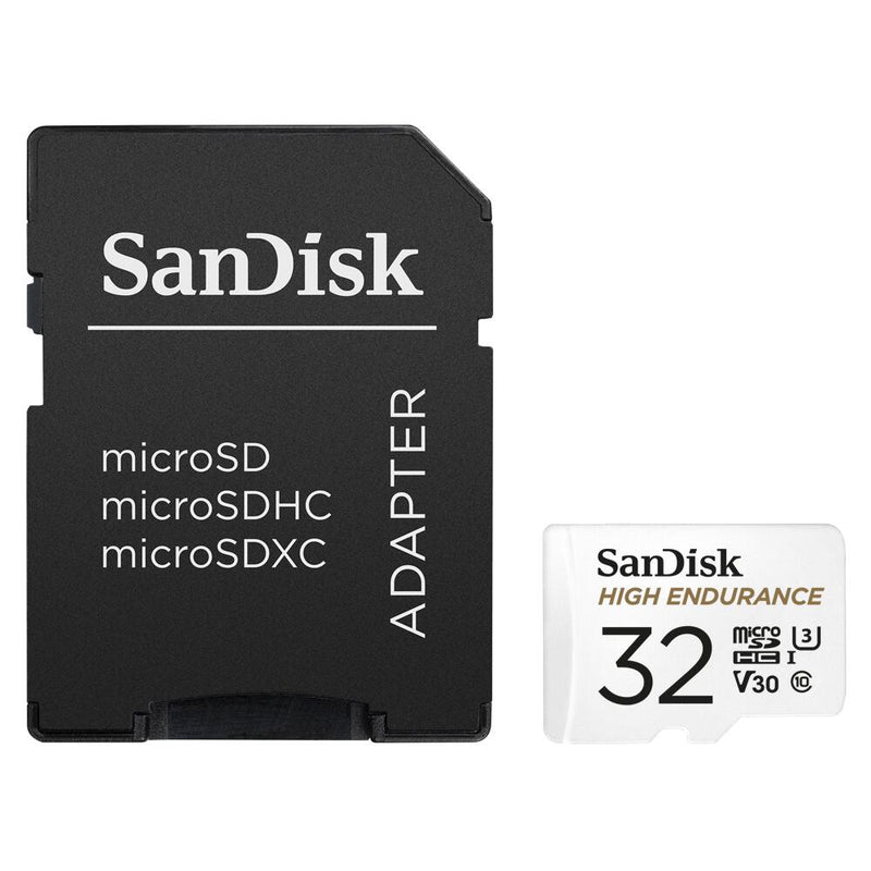 SanDisk High Endurance microSDHC Speicherkarte 32GB + SD Adapter