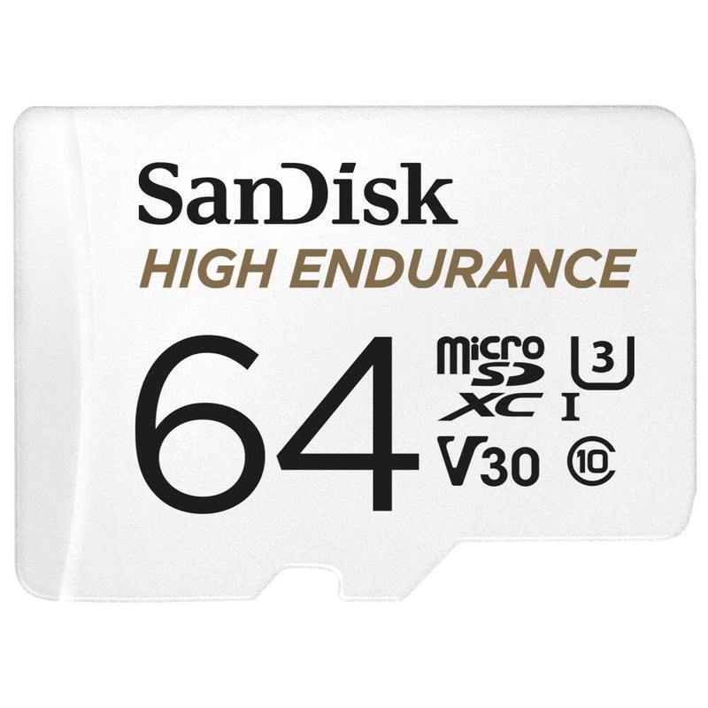 SanDisk High Endurance microSDXC Speicherkarte 64GB + SD Adapter