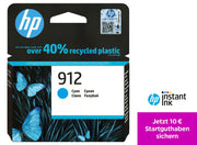 HP Original 912 Druckerpatrone - cyan (3YL77AE)