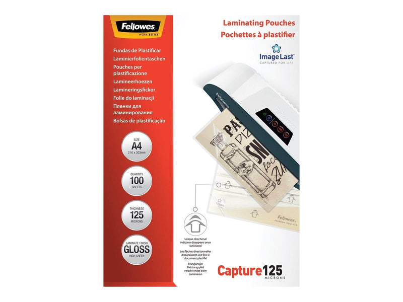 Fellowes laminerings poser