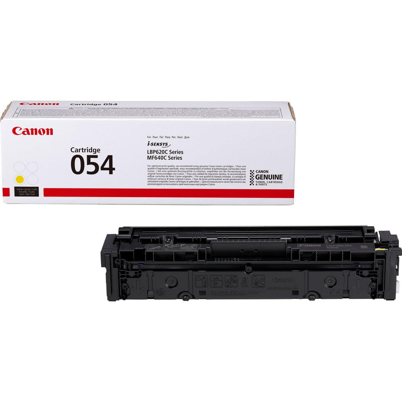 Canon Original 054 4er Multipack Toner - schwarz 1.500 Seiten, cyan, magenta, gelb je 1.200 Seiten