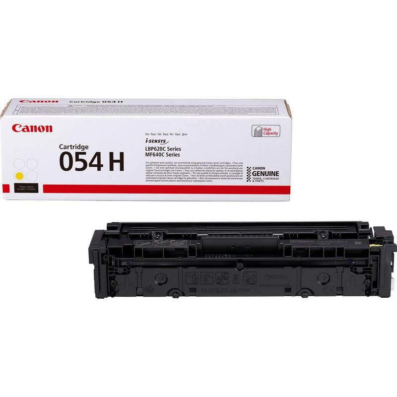 Canon Original 054H 4er Multipack Toner - schwarz 3.100 Seiten, cyan, magenta, gelb je 2.300 Seiten
