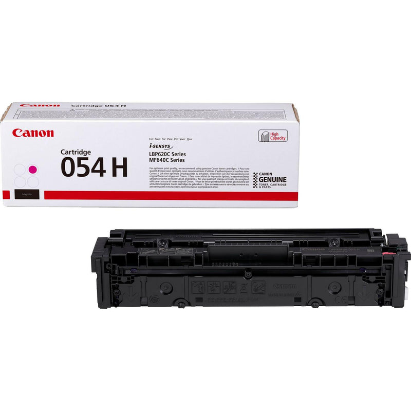 Canon Original 054H 4er Multipack Toner - schwarz 3.100 Seiten, cyan, magenta, gelb je 2.300 Seiten