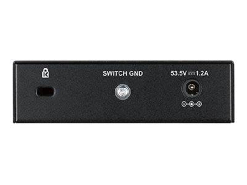 D-Link DES-1005P 5-Port Fast Ethernet PoE Unmanaged Desktop Switch