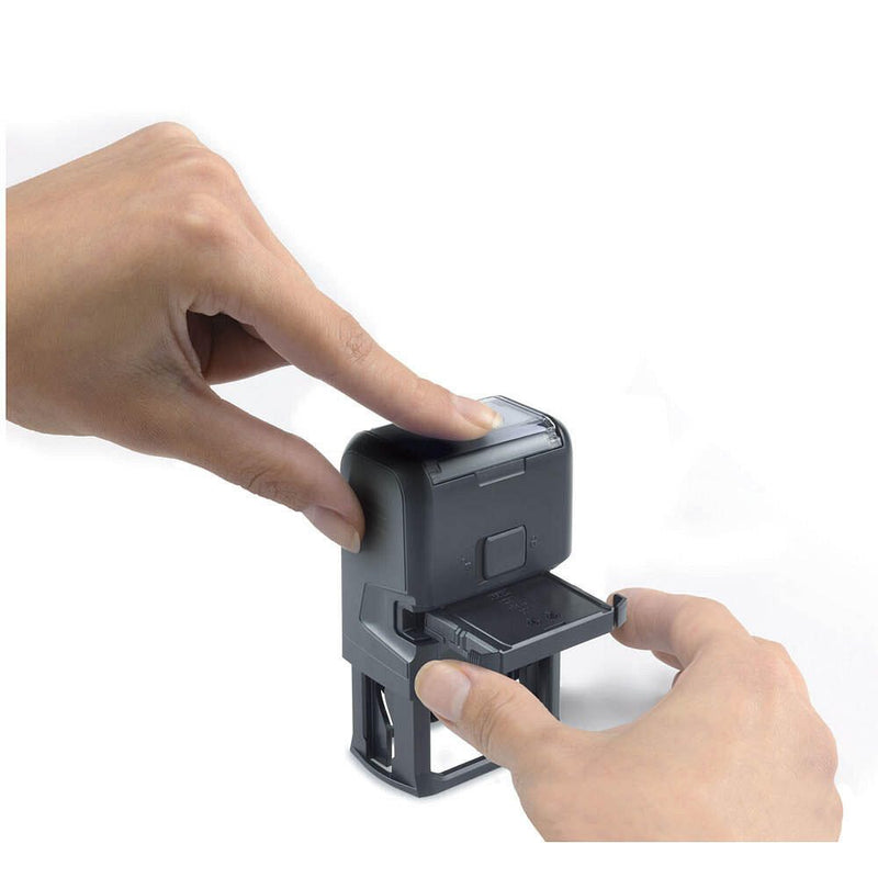 trodat Ersatzstempelkissen 6/4912 schwarz 4,7 x 1,8 cm - 2 Stück