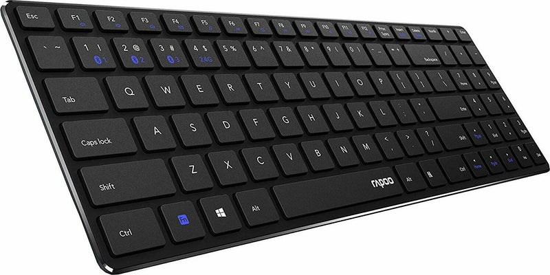 Rapoo E9100M Multi-mode Wireless Tastatur - Schwarz