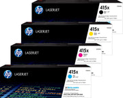 HP Original 415X Toner - 4er Multipack (W2031X, W2033X, W2032X, W2030X)