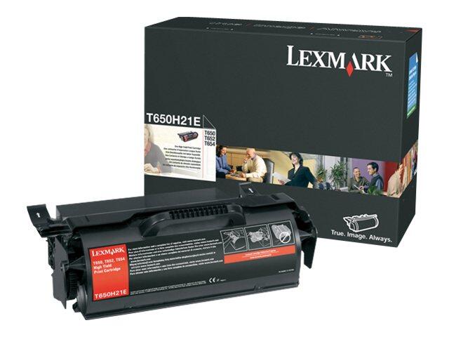 Lexmark Original Toner Standard Variante - T/X6 schwarz 25000 Seiten (T650H21E)