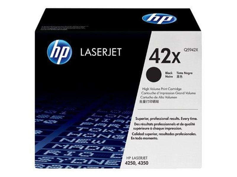 HP 42X / Q5942X High Capacity Black Toner - Tonerpatrone Schwarz