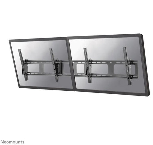 Neomounts NS-WMB200BLACK Menuboard zweifach Display Wandhalterung