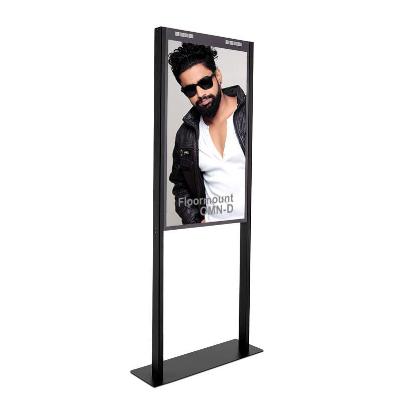 Hagor Floormount Standsystem zur Verschraubung am Boden für Samsung OM46N-D