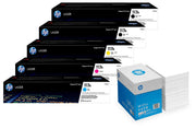 Bundle mit HP Original 117A Toner 5er Multipack + 2.500 Blatt HP Kopierpapier hochweiß