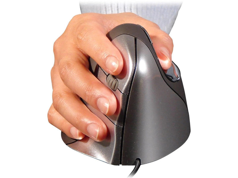 Ergonomic Solutions Evoluent Vertical Mouse 4 - Ergonomische Maus (Grau)