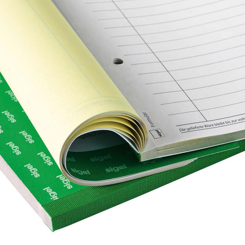 sigel Auftrag Formularbuch AU525 - 2 x 50 Blatt