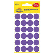 AVERY Zweckform Klebepunkte 3118 violett Ø 18,0 mm - 96 Stück