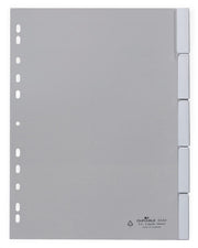 DURABLE Ordnerregister Vollformat 1-5 DIN A4