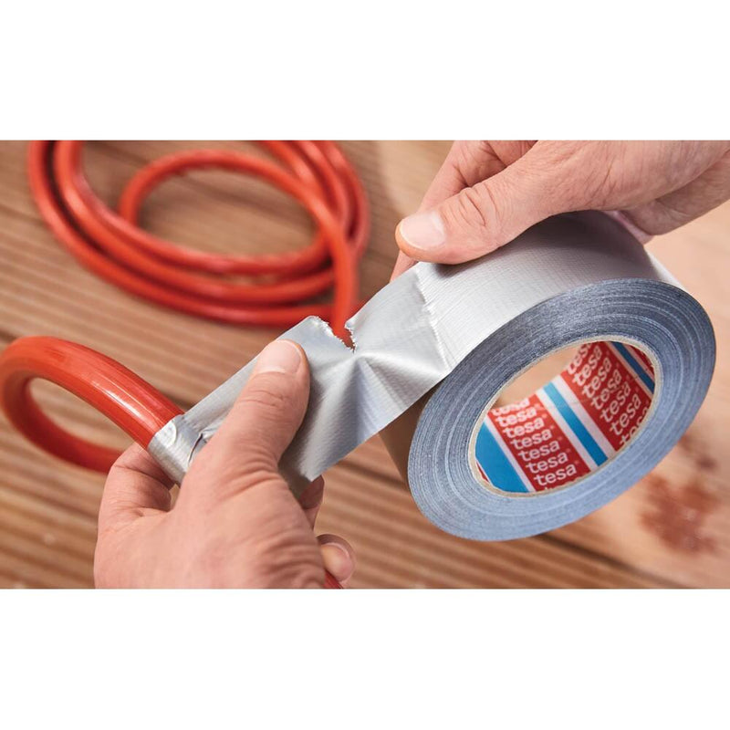 tesa Gewebebänder extra Power Universal 50 mm x 10 m silber