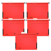 LEITZ Hängetasche ALPHA 1986 rot - 5 Stück
