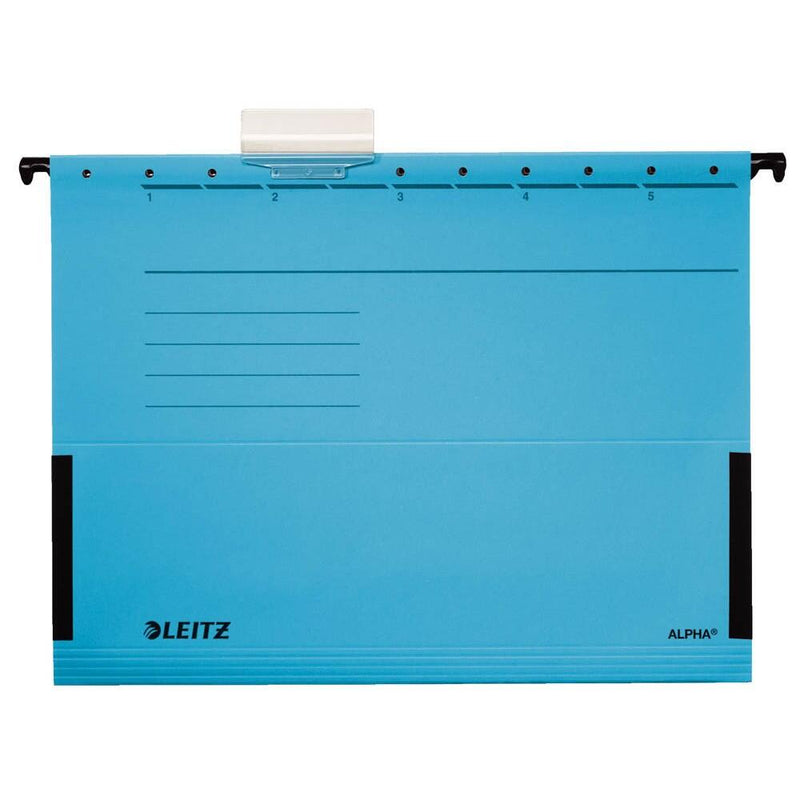 LEITZ Hängetasche ALPHA 1986 blau - 5 Stück