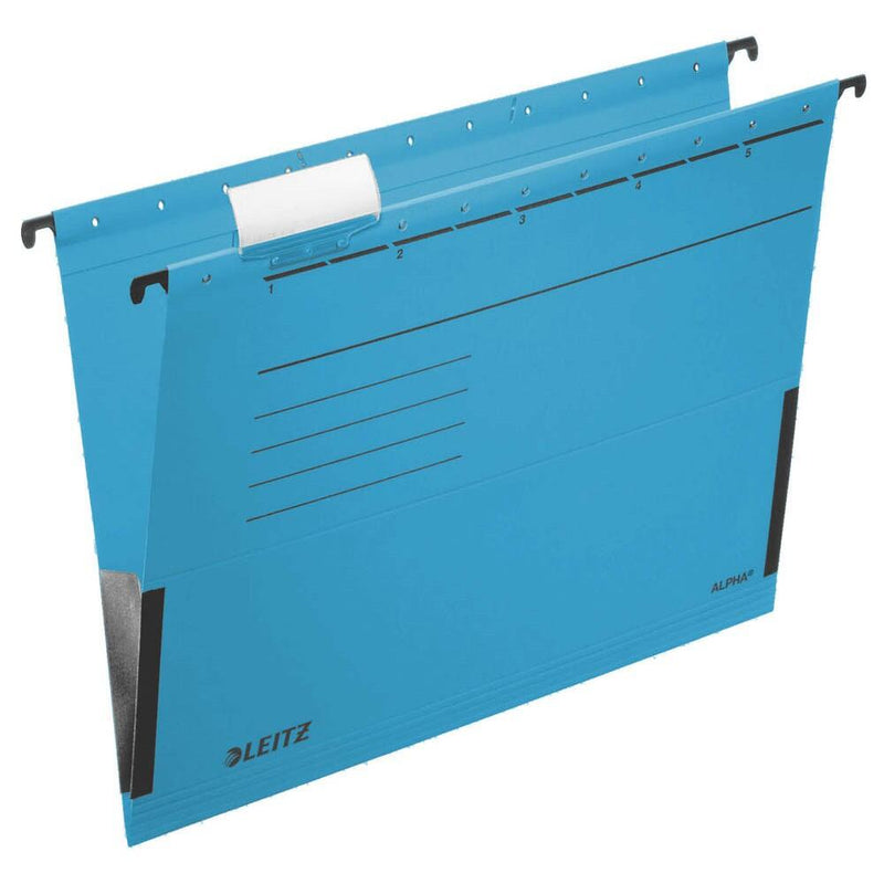 LEITZ Hängetasche ALPHA 1986 blau - 5 Stück