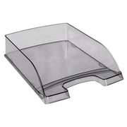 LEITZ Briefablage Plus - grau transparent