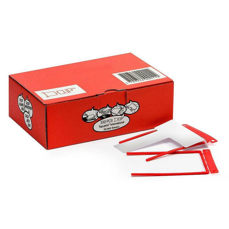 Top-Print Abheftbügel D-Clip - 100 Stück