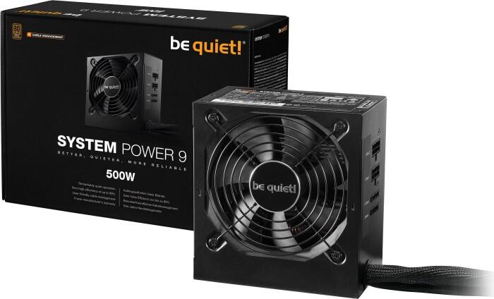 be quiet Netzteil System Power 9 CM 500W 80 Plus Bronze