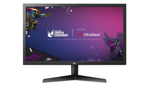 LG Gaming Monitor 24GL600F-B LED-Display 59,94 cm (23,6') schwarz/rot