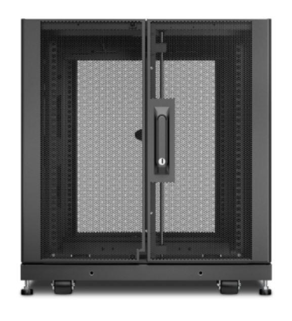APC NetShelter SX, Server-Rack-Gehäuse 12 HE, Schwarz, 658 H x 600 B x 1070 T mm (AR3103)