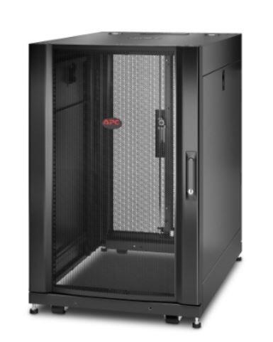 APC NetShelter SX, Server Rack Enclosure, 18U, Black, 925H x 600W x 900D mm