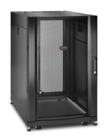 APC NetShelter SX, Server Rack Enclosure, 18U, Black, 925H x 600W x 900D mm