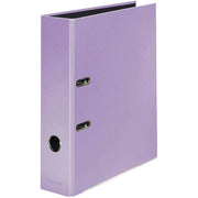 FALKEN Pastell Color Ordner Karton 8,0 cm DIN A4 - flieder lila