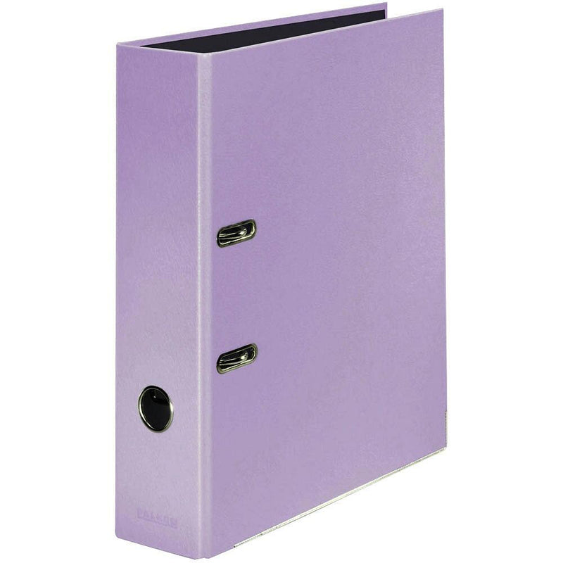 FALKEN Pastell Color Ordner Karton 8,0 cm DIN A4 - flieder lila