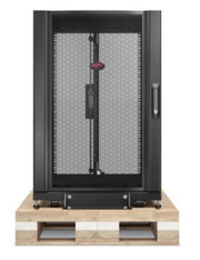 APC NetShelter SX, 18 HE Server Rack-Gehäuse, 600 mm x 900mm, mit schwarzen Seitenteilen und stoßdämpfendem Shock Packag