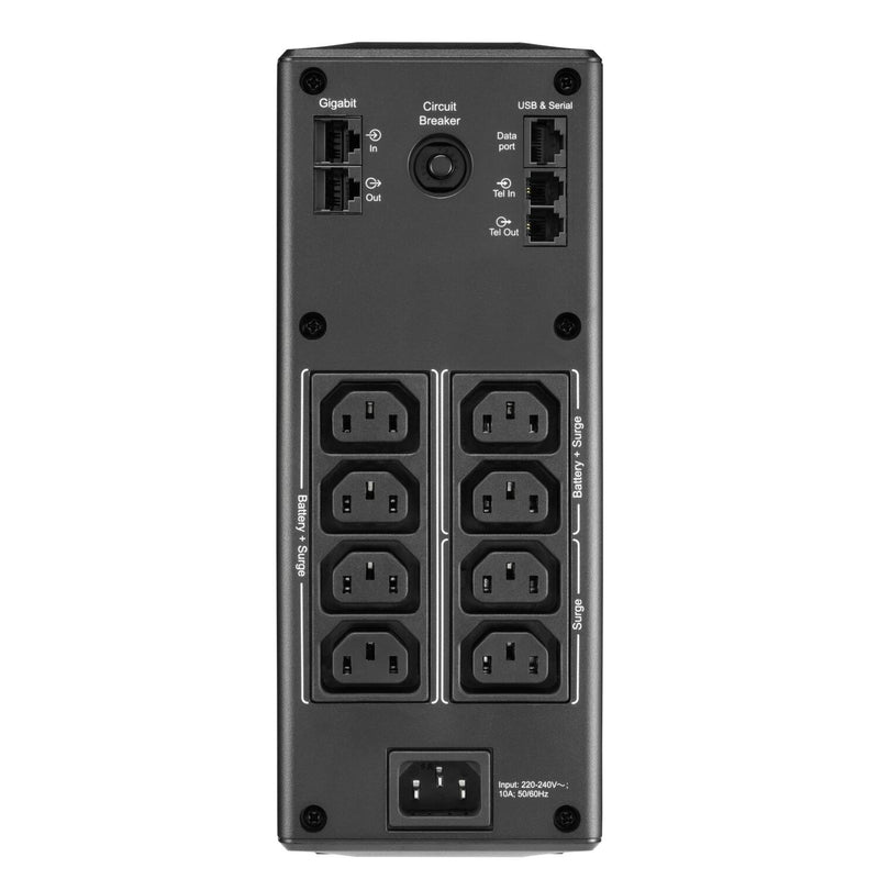 APC BR1600MI Back-UPS PRO 1300VA, 230 V,