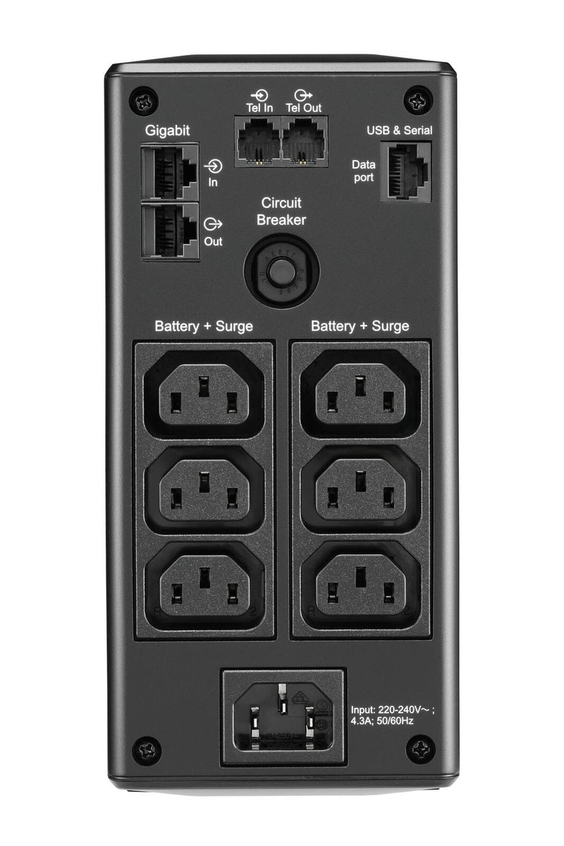 APC BR650MI Back-UPS PRO 650VA, 230 V,