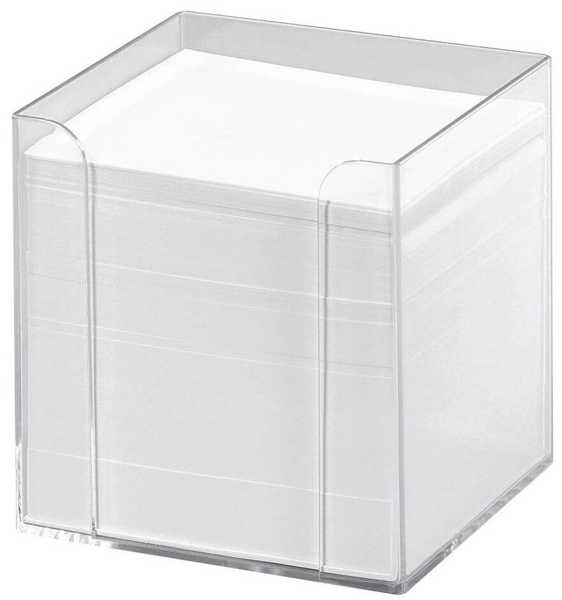 folia Zettelbox transparent - inkl. 700 Notizzettel
